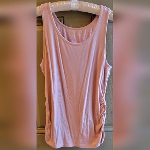 Large A:Glow Pink Maternity Tank